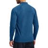 imageMAGCOMSEN Mens Thermal Shirts Long Sleeve Fleece Lined Base Layer Undershirts Athletic Warm Winter Workout TopMedium Blue
