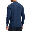 imageMAGCOMSEN Mens Thermal Shirts Long Sleeve Fleece Lined Base Layer Undershirts Athletic Warm Winter Workout TopNavy
