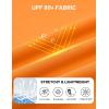 imageMAGCOMSEN Tank Top for Women Workout Racerback Sleeveless Racer Back Tops Athletic Yoga Running Gym Muscle Pilates TankFluorescent Orange