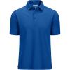 imageMAGCOMSEN Mens Polo Shirts Short Sleeve UPF 80 Moisture Wicking Golf Polos Lightweight Performance Collared Shirt MenRoyalblue