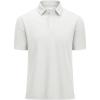 imageMAGCOMSEN Mens Polo Shirts Short Sleeve UPF 80 Performance Golf Polos Lightweight Collared Shirt MenWhite
