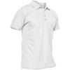 imageMAGCOMSEN Mens Polo Shirt Quick Dry Performance Short Sleeve Tactical Shirts Pique Jersey Golf Shirt06 White