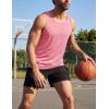 image:imageMAGCOMSEN Mens Tank Tops UPF 50 Quick Dry Swim Beach Shirts Sleeveless Summer Workout Gym Muscle Running TopsPink