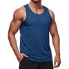 image:imageMAGCOMSEN Mens Tank Tops UPF 50 Quick Dry Swim Beach Shirts Sleeveless Summer Workout Gym Muscle Running TopsDark Blue