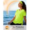 image:imageMAGCOMSEN Womens Short Sleeve Workout Tops Sun Protection UPF 50 Lightweight Quick Dry Crew Neck Shirts Hiking RunningFluorescent Green
