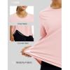 image:imageMAGCOMSEN Womens Short Sleeve Workout Tops Sun Protection UPF 50 Lightweight Quick Dry Crew Neck Shirts Hiking RunningLight Pink