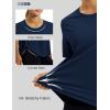 image:imageMAGCOMSEN Womens Short Sleeve Workout Tops Sun Protection UPF 50 Lightweight Quick Dry Crew Neck Shirts Hiking RunningNavy