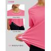 image:imageMAGCOMSEN Womens Short Sleeve Workout Tops Sun Protection UPF 50 Lightweight Quick Dry Crew Neck Shirts Hiking RunningRosered