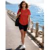 image:imageMAGCOMSEN Womens Short Sleeve Workout Tops Sun Protection UPF 50 Lightweight Quick Dry Crew Neck Shirts Hiking RunningTruered