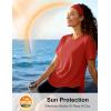 image:imageMAGCOMSEN Womens Short Sleeve Workout Tops Sun Protection UPF 50 Lightweight Quick Dry Crew Neck Shirts Hiking RunningTruered