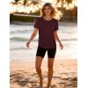 image:imageMAGCOMSEN Womens Short Sleeve Workout Tops Sun Protection UPF 50 Lightweight Quick Dry Crew Neck Shirts Hiking RunningWinered