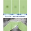 image:imageMAGCOMSEN Mens Short Sleeve UPF 50 TShirt Quick Dry Workout Athletic Running Swim Tops Tee Rash Guard Performance ShirtsLight Green