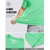 image:imageMAGCOMSEN Mens Short Sleeve UPF 50 TShirt Quick Dry Workout Athletic Running Swim Tops Tee Rash Guard Performance ShirtsMint Green