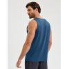 image:imageMAGCOMSEN Mens Sleeveless Shirts Quick Dry Workout Tank Tops UPF 50 Athletic Gym Muscle Shirts for SummerBlue Grey