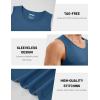 image:imageMAGCOMSEN Mens Sleeveless Shirts Quick Dry Workout Tank Tops UPF 50 Athletic Gym Muscle Shirts for SummerBlue Grey
