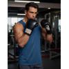 image:imageMAGCOMSEN Mens Sleeveless Shirts Quick Dry Workout Tank Tops UPF 50 Athletic Gym Muscle Shirts for SummerBlue Grey