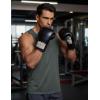 image:imageMAGCOMSEN Mens Sleeveless Shirts Quick Dry Workout Tank Tops UPF 50 Athletic Gym Muscle Shirts for SummerDark Grey
