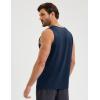 image:imageMAGCOMSEN Mens Sleeveless Shirts Quick Dry Workout Tank Tops UPF 50 Athletic Gym Muscle Shirts for SummerNavy