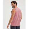 image:imageMAGCOMSEN Mens Sleeveless Shirts Quick Dry Workout Tank Tops UPF 50 Athletic Gym Muscle Shirts for SummerPink