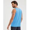 image:imageMAGCOMSEN Mens Sleeveless Shirts Quick Dry Workout Tank Tops UPF 50 Athletic Gym Muscle Shirts for SummerSky Blue