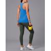 image:imageMAGCOMSEN Tank Tops for Women Workout Racerback Sleeveless Racer Back Tops Athletic Yoga Running Gym Muscle Pilates TankAzure