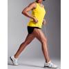 image:imageMAGCOMSEN Tank Tops for Women Workout Racerback Sleeveless Racer Back Tops Athletic Yoga Running Gym Muscle Pilates TankYellow