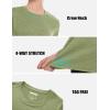 image:imageMAGCOMSEN Womens Sun Shirts SPF Long Sleeve Workout Tops Athletic UV Protection UPF 80 Quick Dry T ShirtGreen