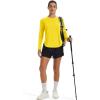 image:imageMAGCOMSEN Womens UPF 50 Sun Shirts Long Sleeve UV Protection Shirt Quick Dry Lightweight Workout Athletic Hiking TopsBright Yellow