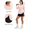 image:imageMAGCOMSEN Womens UPF 50 Sun Shirts Long Sleeve UV Protection Shirt Quick Dry Lightweight Workout Athletic Hiking TopsLightpink