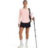 image:imageMAGCOMSEN Womens UPF 50 Sun Shirts Long Sleeve UV Protection Shirt Quick Dry Lightweight Workout Athletic Hiking TopsLightpink