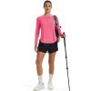 image:imageMAGCOMSEN Womens UPF 50 Sun Shirts Long Sleeve UV Protection Shirt Quick Dry Lightweight Workout Athletic Hiking TopsRosered