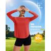 image:imageMAGCOMSEN Womens UPF 50 Sun Shirts Long Sleeve UV Protection Shirt Quick Dry Lightweight Workout Athletic Hiking TopsTruered