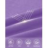 image:imageMAGCOMSEN Womens V Neck T Shirts Cotton Summer Short Sleeve Shirts Basic Tees Casual Soft TopsLight Purple