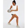 image:imageMAGCOMSEN Womens Workout Tank Tops Athletic Mesh Sleeveless Quick Dry Cooling Moisture Wicking Top for Running Gym YogaWhite
