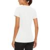 image:imageMAGCOMSEN Womens Workout Tops Short Sleeve Shirts UPF 50 Quick Dry Athletic Sun Protection Rash Guard for Women01white