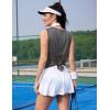 image:imageMAGCOMSEN Workout Tank Tops Woman Summer Open Back Yoga Athletic Shirts Sleeveless Tie Back Loose Fit Gym Muscle TankDark Grey