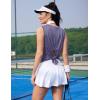 image:imageMAGCOMSEN Workout Tank Tops Woman Summer Open Back Yoga Athletic Shirts Sleeveless Tie Back Loose Fit Gym Muscle TankViolet