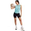 image:imageMAGCOMSEN Workout Tank Tops Woman Summer Open Back Yoga Athletic Shirts Sleeveless Tie Back Loose Fit Gym Muscle TankWater Blue