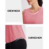image:imageMAGCOMSEN Workout Tank Tops for Women Sleeveless Athletic Summer Quick Dry Cool Loose Fit Active Running Yoga Tennis TopGray Pink