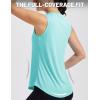 image:imageMAGCOMSEN Workout Tank Tops for Women Sleeveless Athletic Summer Quick Dry Cool Loose Fit Active Running Yoga Tennis TopLight Blue