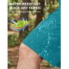 image:imageMAGCOMSEN Mens Hiking Cargo Shorts Quick Dry Lightweight 9 Golf Shorts Summer Casual Work Outdoor with 5 Zipper PocketsLake Blue
