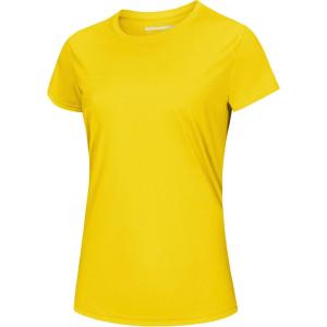 image:imageMAGCOMSEN Womens Workout Tops Short Sleeve Shirts UPF 50 Quick Dry Athletic Sun Protection Rash Guard for WomenYellow