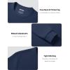 image:imageMAGCOMSEN Mens Thermal Shirts Long Sleeve Waffle Underwear Top Cold Weather Base Layer Winter Warm UndershirtsNavy
