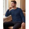image:imageMAGCOMSEN Mens Thermal Shirts Long Sleeve Waffle Underwear Top Cold Weather Base Layer Winter Warm UndershirtsNavy