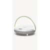 imageEZVALO Birthday Gifts for Women Music Table Lamp with Wireless Charger 4 in 1 Touch Bedside Lamp Bluetooth Speaker Phone Holder Dimmable LED Night Lights Gifts for Women Men Dad MomWhite