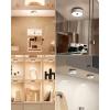 imageEZVALO Puck Lights with Remote 6Pack Rechargeable 1200mAh Motion Sensor Under Cabinet Lights 2 Color Temps LED Closet Lights Group Control Dimmable Under Counter Lights for Kitchen Bedroom3 Pack