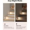 imageEZVALO Puck Lights with Remote 6Pack Rechargeable 1200mAh Motion Sensor Under Cabinet Lights 2 Color Temps LED Closet Lights Group Control Dimmable Under Counter Lights for Kitchen Bedroom3 Pack