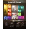 imageEZVALO Puck Lights with Remote14 Colors RGB Under Cabinet Lighting1200mAh Rechargeable Display LightsLED Under Cabinet Lighs for KitchenWireless Tap Lights for ShelfCounterCloset6 PacksGold