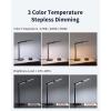 imageEZVALO Smart Desk Lamp with APP ControlEyeCaring AutoDimming Led Desk Lamp3 Color Temperature Works with AlexaampampGoogle Assistant Study Lamp with Clock Desk Lamps for Home Office ReadingStudying2024 Newest Model