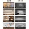 imageEZVALO Under Cabinet Lighting 80 LED Motion Sensor Lights Indoor with 3 Color Temps 1900mAh Rechargeable Under Cabinet Lights Wireless Dimmable Under Counter Lights for Kitchen Closet 2 PackWhite
